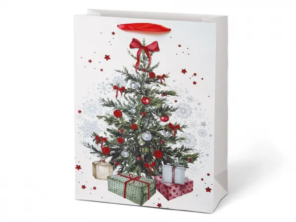MFP papier s.r.o. MFP 5252713 Taška vianočná L LUX mix V8 (225x335x100)