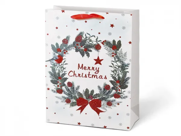 MFP papier s.r.o. MFP 5252713 Taška vianočná L LUX mix V8 (225x335x100)