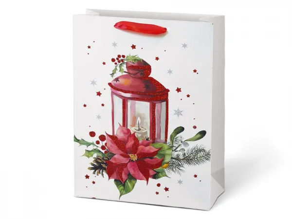 MFP papier s.r.o. MFP 5252713 Taška vianočná L LUX mix V8 (225x335x100)