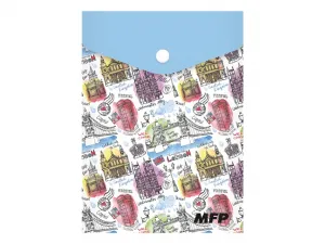 MFP papier s.r.o. MFP 5371015 Zložka M s cvokom A6 PP potlač mix č.7