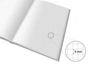 MFP papier s.r.o. MFP 7501506 Záznamová kniha A5 100l/štvorček ZL5105