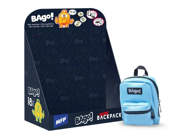 MFP papier s.r.o. MFP 8030873 Minibatôžtek Bago! METAL BLUE