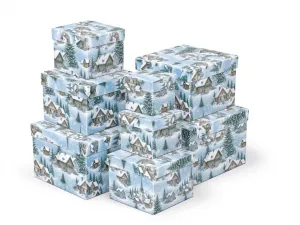 MFP 5371326 Krabička darčeková vianočná C-V010-C 12x12x10cm