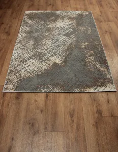 Koberec HOME W3982 GREY / A.BEIGE