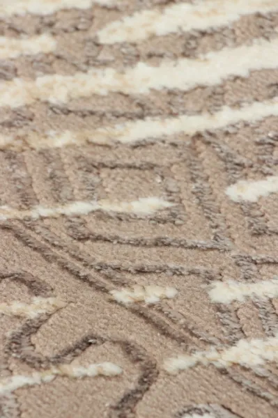 Koberec HOME W6124 CREAM / BROWN