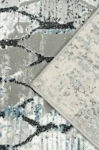 Koberec HOME NP135A GREY / BLUE HERMES