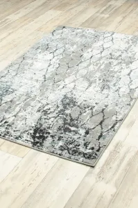 Koberec HOME NP135A GREY / BLUE HERMES