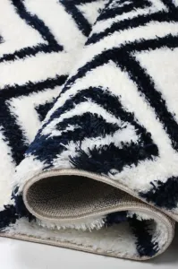 Koberec Boho 638 CREAM/NAVY BLUE