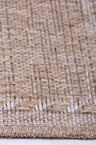 Koberec Indiana 08529A JUTE / WHITE