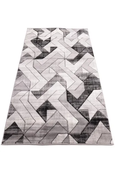 Koberec Cosmic Carving 5103 sivý