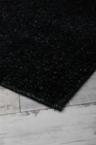 Koberec SHAGGY DE LUXE / EVO SHAGGY 8000/195 čierny