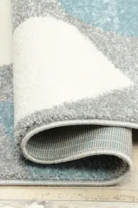 Detský koberec Kiddy KID733G sivý