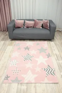 Detský koberec Kiddy E330A-SFS32 rúžový