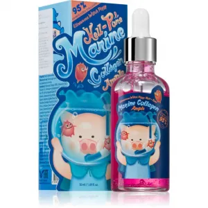 Elizavecca Witch Piggy Hell-Pore Marine Collagen Ample ľahké sérum s vyhladzujúcim efektom 50 ml