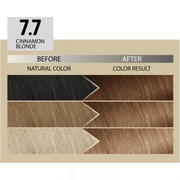 Alfaparf Milano Il Salone Milano Plex Rebuilder permanentná farba na vlasy odtieň 7.7 - Cinnamon Blonde 1 ks