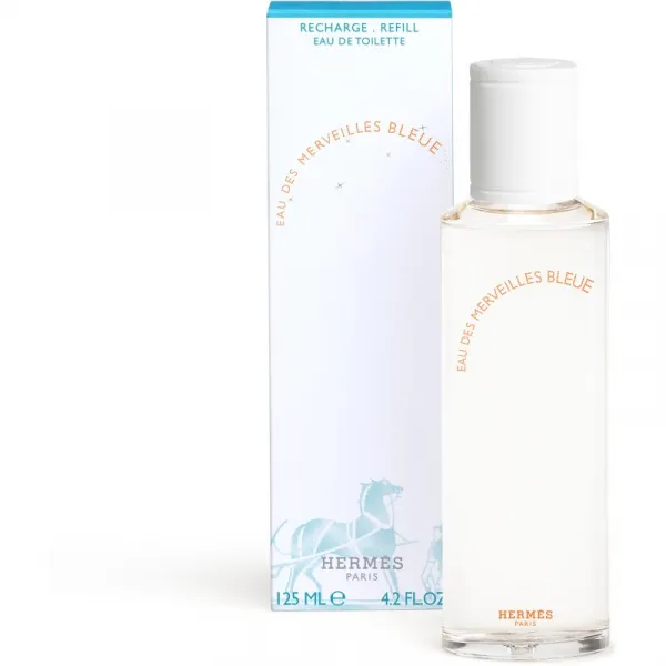 HERMÈS Eau des Merveilles Bleue toaletná voda plniteľná pre ženy 125 ml