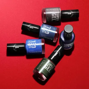 Rimmel Super Gel gélový lak na nechty bez použitia UV/LED lampy odtieň 104 Nautical 12 ml