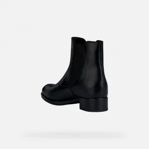 Black women's ankle boots Geox Felicity Np Abx - Women's