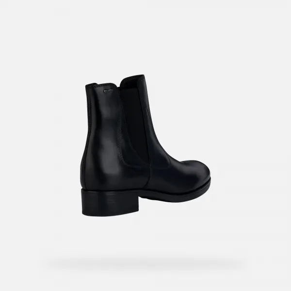 Black women's ankle boots Geox Felicity Np Abx - Women's