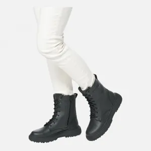 Black women's ankle boots Geox Lamidie + Grip ABX - Women's