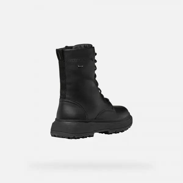 Black women's ankle boots Geox Lamidie + Grip ABX - Women's