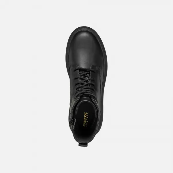 Black women's ankle boots Geox Lamidie + Grip ABX - Women's