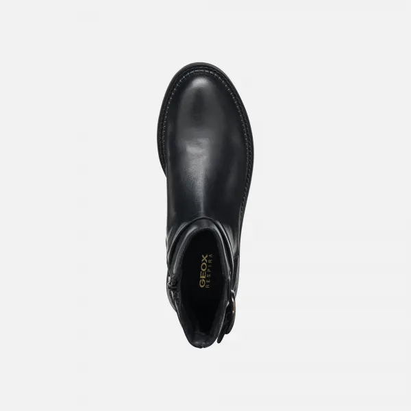 Black women's ankle boots Geox Serilda - Women's