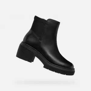 Black women's ankle boots Geox Spherica EC15 - Women's