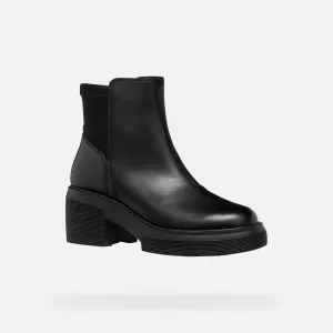 Black women's ankle boots Geox Spherica EC15 - Women's