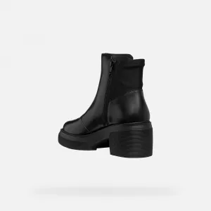 Black women's ankle boots Geox Spherica EC15 - Women's