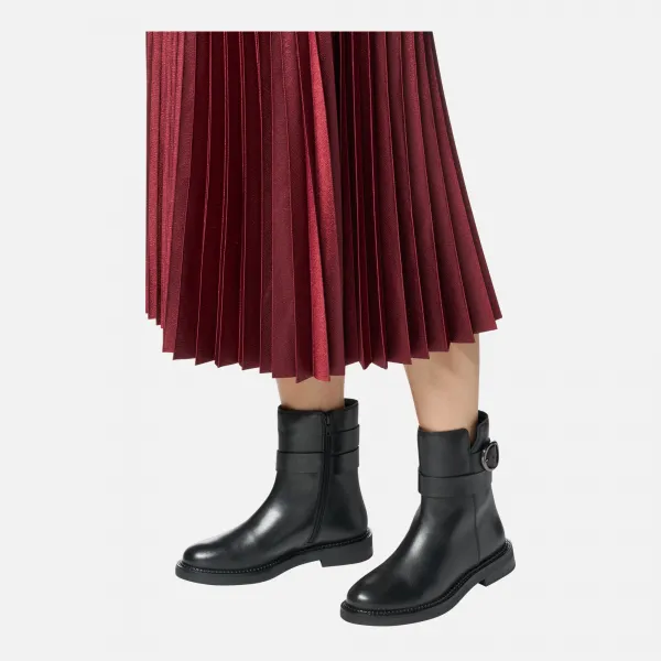 Black women's ankle boots Geox Serilda - Women's