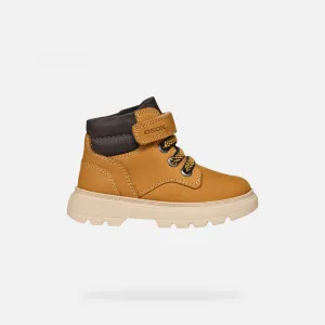 Yellow boys' ankle shoes Geox Kiddartah - Boys
