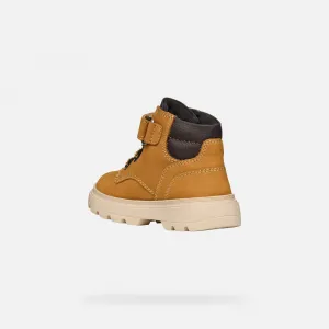 Yellow boys' ankle shoes Geox Kiddartah - Boys