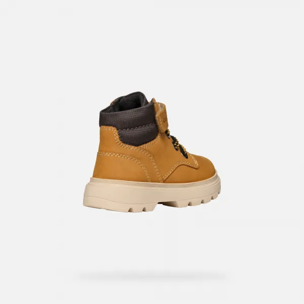 Yellow boys' ankle shoes Geox Kiddartah - Boys