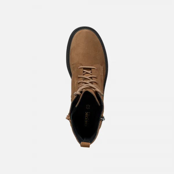 Geox Spherica EC7 Brown Women's Ankle Boots - Women's