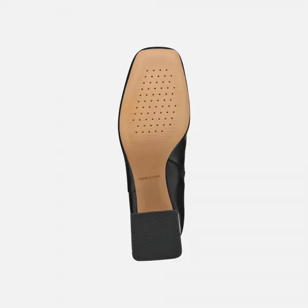 Black Women's Ankle Boots Geox Coronilla - Ladies