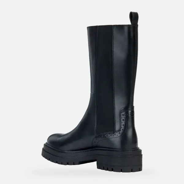 Black women's boots Geox Iridea - Women's