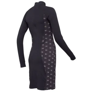 Nike NSW AIR LS DRESS Dámske šaty, čierna, veľkosť