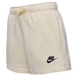 Nike NSW CLUB FLC MR SHORT Dámske šortky, žltá, veľkosť