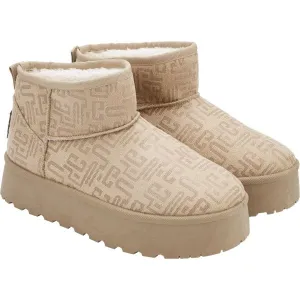 Lee Cooper WINTER W Dámska zimná obuv, béžová, veľkosť