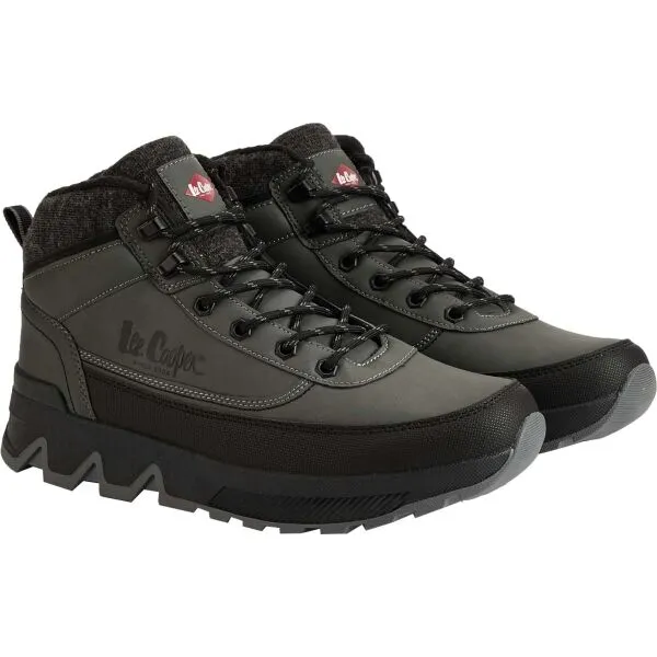 Lee Cooper WINTER Pánska zimná obuv, sivá, veľkosť