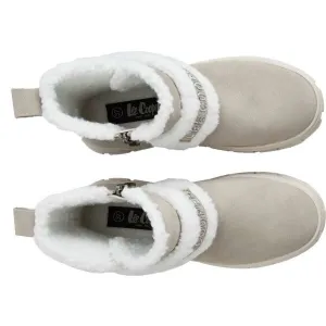 Lee Cooper WINTER W Dámska zimná obuv, béžová, veľkosť