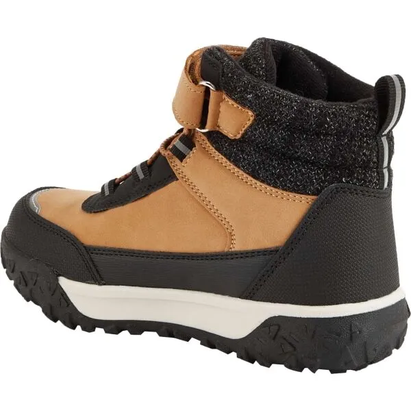 Lee Cooper WINTER Detská zimná obuv, hnedá, veľkosť