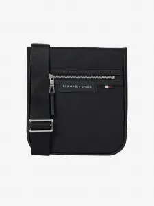Čierna pánska taška cez rameno Tommy Hilfiger Urban Repreve Mini Crossover