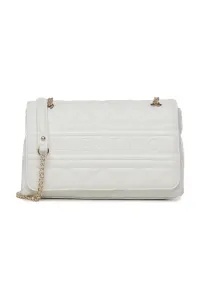 Mario Valentino Vbs51o05 White Women's Magnetic Crossbody Bag