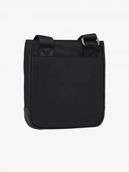 Čierna pánska taška cez rameno Tommy Hilfiger Urban Repreve Mini Crossover
