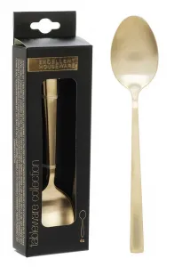 Excellent Houseware Sada 4 ks dezertních lžiček GILD zlatá
