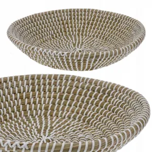 Excellent Houseware Košík z mořské trávy GRASSY 31 cm hnědý