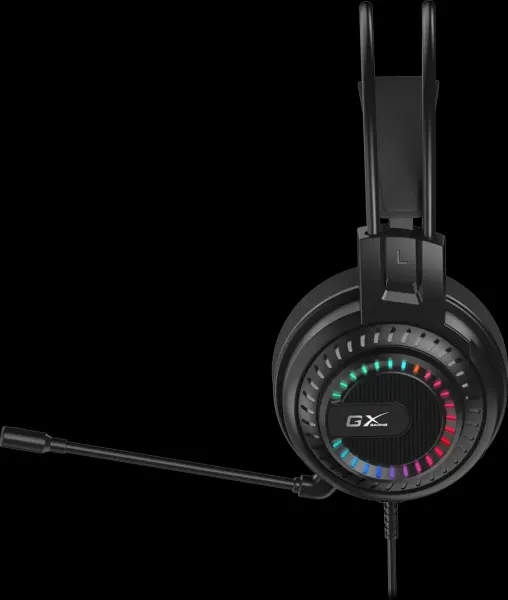 Genius GX GAMING HS-GX570U sluchátka s mikrofonem, drátové, černá, USB