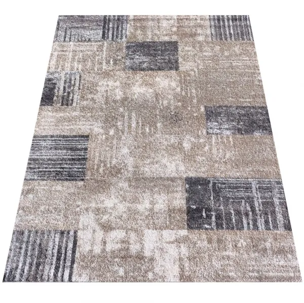 ModernýkoberecPanamero-hnedýsgeometrickýmvzoromŠírka:200cm|Dĺžka:290cm70017_126005